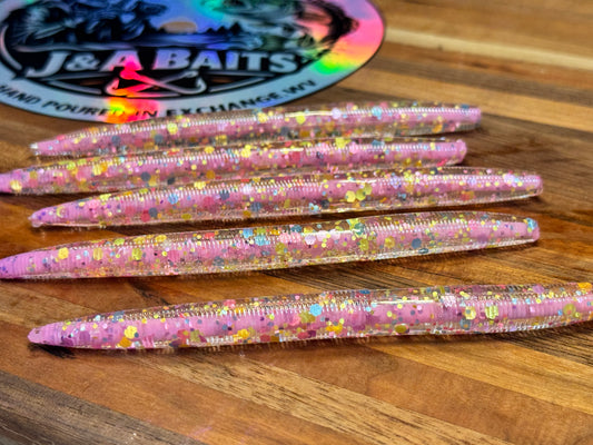 Soft Plastic Core Shot Stick Bait